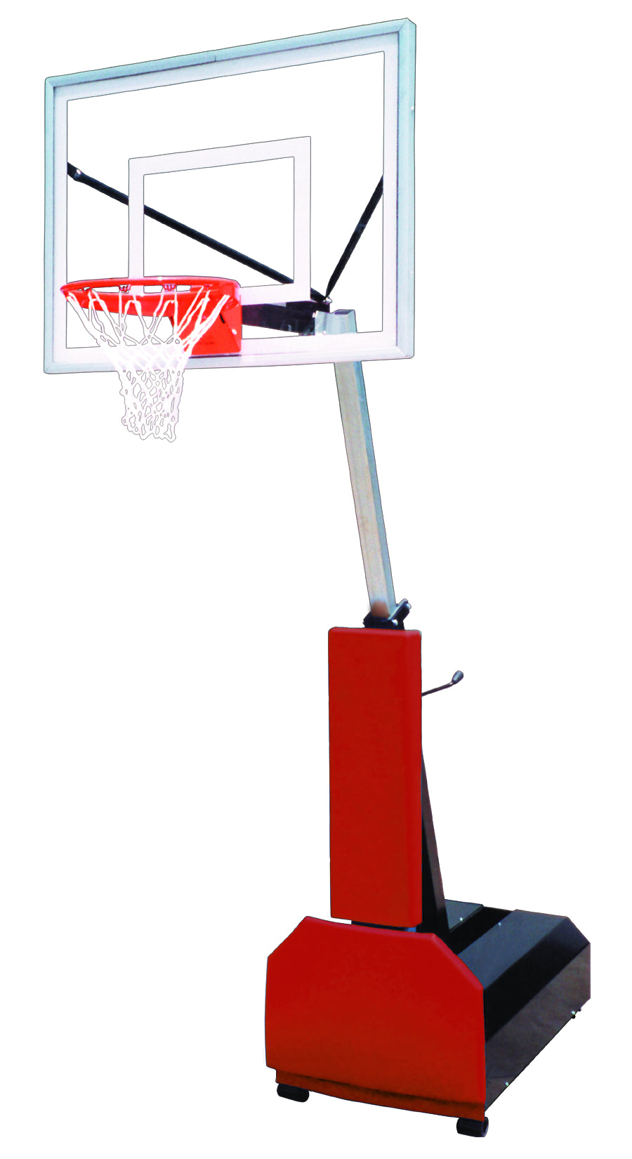 First Team Fury Portable Basketball Hoop