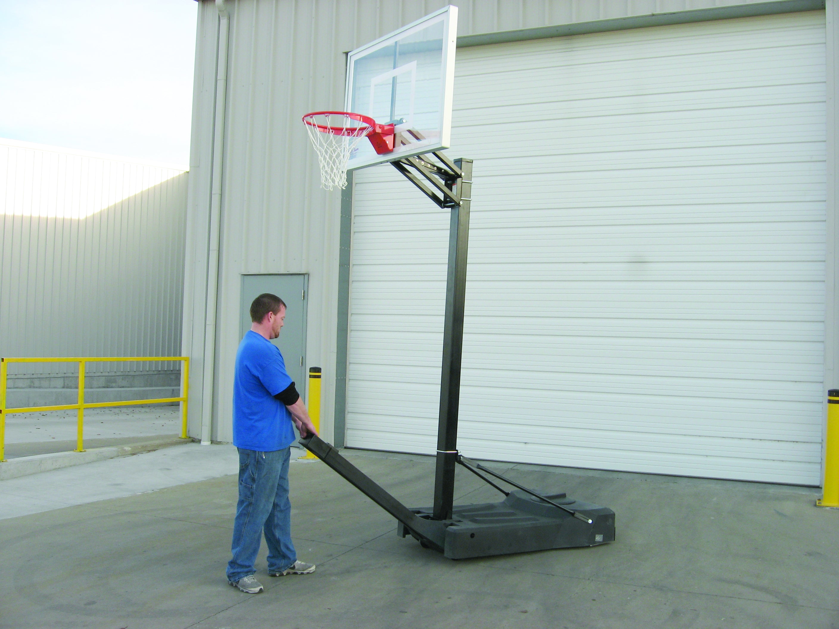 First Team OmniChamp Portable Basketball Hoop