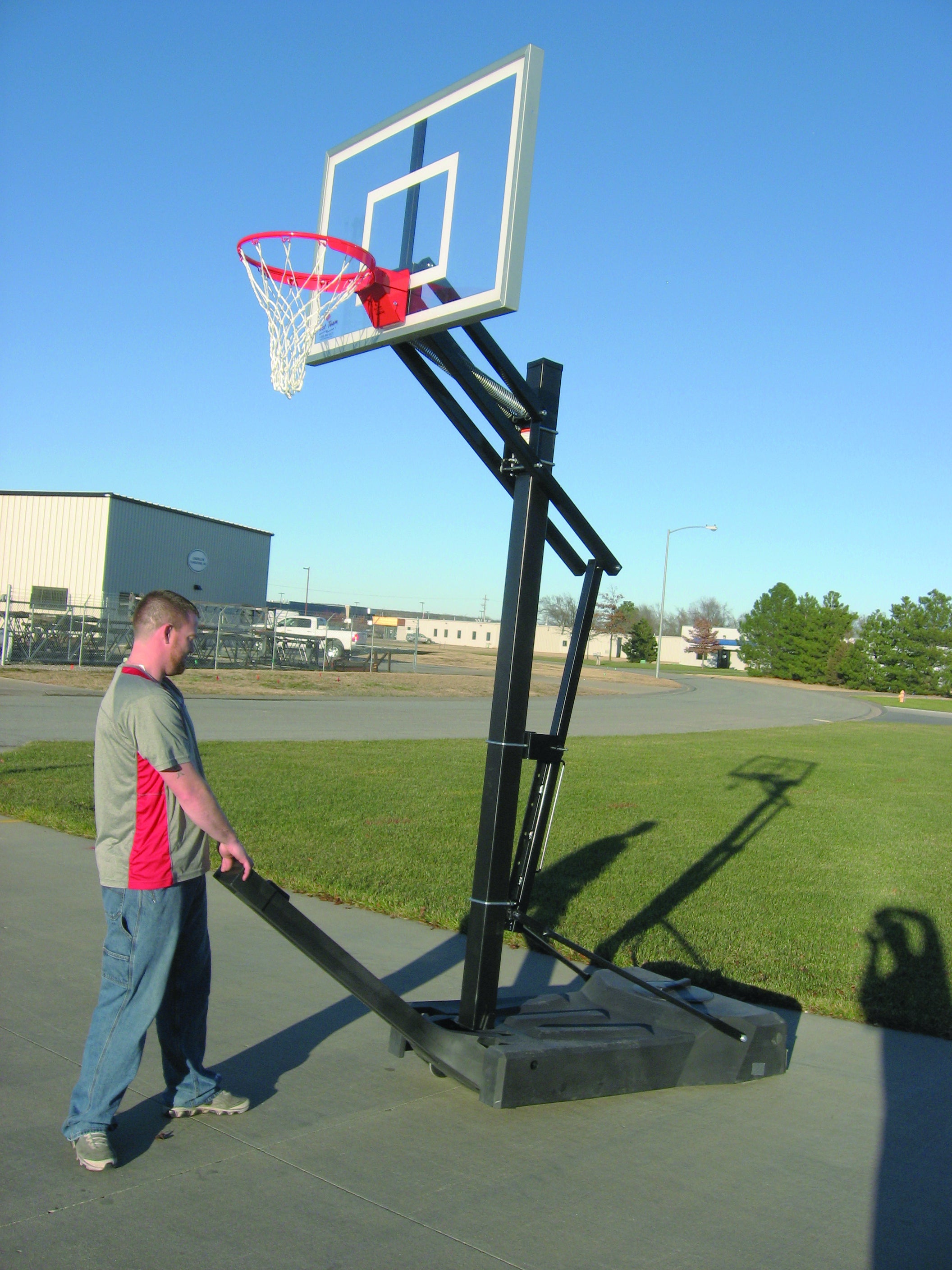 First Team OmniSlam Portable Basketball Hoop