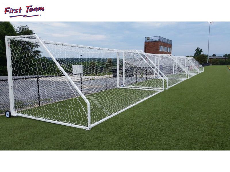 First Team Golden Goal 44 Portable Aluminum Soccer Goals